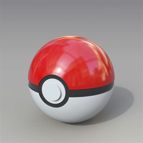Modeling a Poke Ball .
